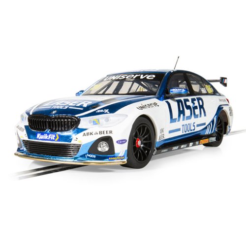 (image for) Scalextric C4526 BMW 330e NGTC Laser tools Jake Hill 2023