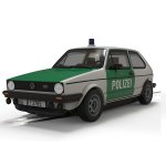 (image for) Scalextric C4572 Volkswagen Golf MK1 Polizei Edition - Preorder 2025