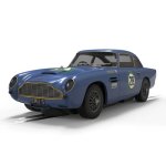 (image for) Scalextric C4599 Aston Martin DB5 Blue / Yellow Historic GT Racing - Preorder 2025