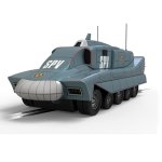 (image for) Scalextric C4605 Spectrum Pursuit Vehicle (SPV) Captain Scarlet - Preorder 2025