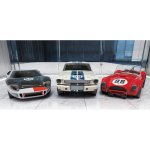 (image for) Scalextric C4619A Ken Miles Triple Car Pack - Preorder 2025