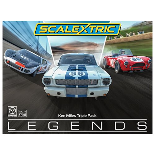 (image for) Scalextric C4619A Ken Miles Triple Car Pack - Preorder 2025