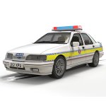 Scalextric C4660 Ford Sierra Sapphire Police Car Essex Police - Pre-order (image for) Scalextric C4660 Ford Sierra Sapphire Police Car Essex Police - Pre-order