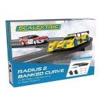 (image for) Scalextric C8296 Radius 2 10° Banked Curve 45°, x2