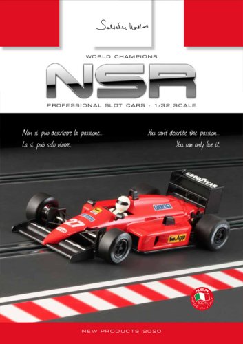 (image for) NSR CATALOG2020 NSR 2020 Catalog - Full Color 36 Page Glossy