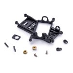 (image for) Slot.it SICH124 Anglewinder Motor Mount 1.25mm Offset EVO6 Carbon Fiber