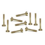 (image for) Slot.it SICH126 Metric screw 2.2x13mm, Brass, Large Head x10