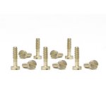 (image for) Slot.it SICH52 Motor Pod Screws 2.2x8mm, Brass, Big Head