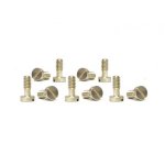 (image for) Slot.it SICH54 Motor Pod Screws 2.2x5.3mm, Brass, Large Head