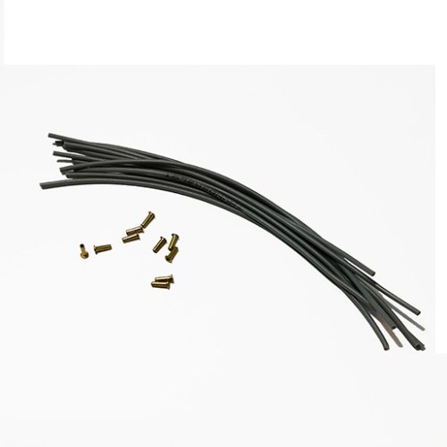 (image for) ThunderSlot CLW002 Cut Silicon Lead Wires & Brass eyelets x10 each