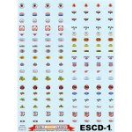 (image for) Starfighter Decals ESCD1A Sponsor Decals 1