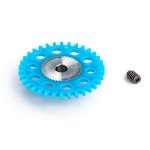Slot.it SIGS17034-LPL Spur Gear, 34T, Sidewinder, Ø17mm, Light Plastic (image for) Slot.it SIGS17034-LPL Spur Gear, 34T, Sidewinder, Ø17mm, Light Plastic