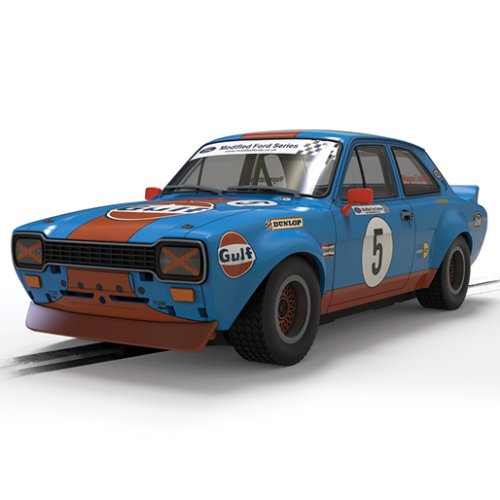 (image for) Scalextric C4530 Ford Escort MK1 Wayne Crabtree Modified Fords 2023, Gulf - Preorder 2024