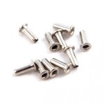 (image for) NSR 4821 Brass Lead Wire Eyelets for Thin NSR Braid, 10/pk