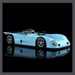 (image for) NSR 0511SW Lola T280/290 Test Car Blue - Preorder 2025