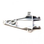 (image for) NSR 1253 Triangular Inline Long Can Motor Mount Hard, White