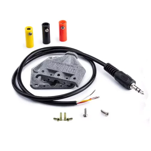 (image for) Policar P018-1a Banana to 3.5mm stereo jack adapter kit