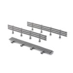 (image for) Policar P020G-10 Guardrail 25cm Grey, 10/pk