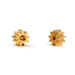 (image for) Slot.it SIPI609o15 Pinions 9T Ø6mm - internal Ø1.5mm, Brass x2