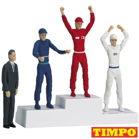 (image for) Carrera 21121 Winner's Rostrum with Set of Figures