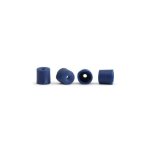 (image for) RevoSlot RS-234A Rubber Covers for Body Post 4mm H0.5mm, Blue (x4)