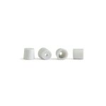 (image for) RevoSlot RS-234C Rubber Covers for Body Post 4mm H1.5mm, White (x4)