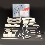 RevoSlot RS-401 Corvette C5 White Body Parts (image for) RevoSlot RS-401 Corvette C5 White Body Parts