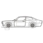 (image for) RevoSlot RS0171A Opel Kadett Complete White Kit Early Road Race