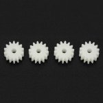 (image for) Scaleauto SC-1014 Nylon Pinion 14 tooth M50 for 2mm motor shaft (x4)