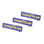 Scaleauto SC-10240E Billboard Panel with Supports, Goodyear - Pack of 3 (image for) Scaleauto SC-10240E Billboard Panel with Supports, Goodyear - Pack of 3