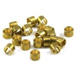 (image for) Scaleauto SC-1120A Brass Axle Spacers 2mm for 2.38mm (3/32) Axles (x20)