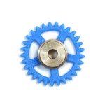 (image for) Scaleauto SC-1160R 29T ø16.5mm Sidewinder Spur Gear (x1) with M2.5 screw for 3/32" (2,38mm) axle