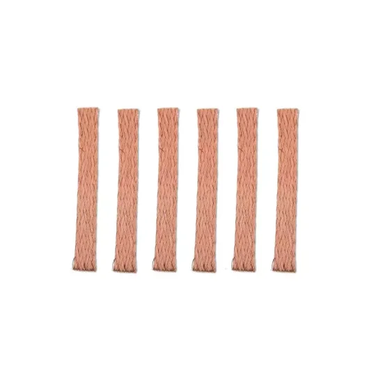 (image for) Scaleauto SC-1636 Copper Slim Racing Braids 3.5mm x 0.2mm, 7cm (x6)