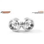 Scaleauto SC-4074F25 Aluminum Wheels 16.9 x 10mm Lightweight (x2) (image for) Scaleauto SC-4074F25 Aluminum Wheels 16.9 x 10mm Lightweight (x2)