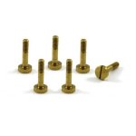 (image for) Scaleauto SC-5139E Large Head Brass Screws for Body Suspension M2.2. x 9mm (x6)