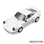 Scaleauto SC-6203 Porsche 911 Carrera RS2.7 1973 White Racing Kit Anglewinder (image for) Scaleauto SC-6203 Porsche 911 Carrera RS2.7 1973 White Racing Kit Anglewinder