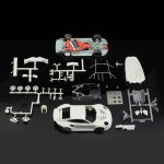 (image for) Scaleauto SC-6242 Porsche 911 GT3 RSR White Racing Kit