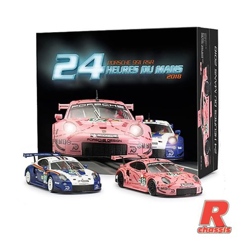 (image for) Scaleauto SC-6253PACK Porsche 991/991.2 RSR GT3 24h Le Mans 2018