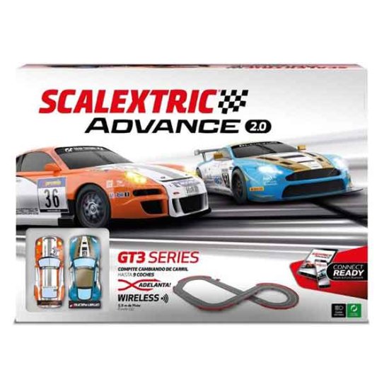 (image for) SCX E10402 Advance GT3 Racing Aston Martin v Porsche Starter Set