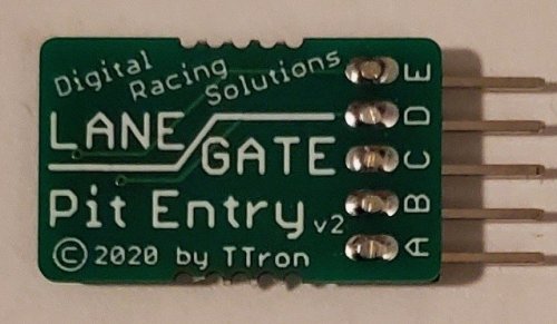 (image for) Lane Gate 30356LG Anti Collision Chip for Carrera 30356 Pit Lane