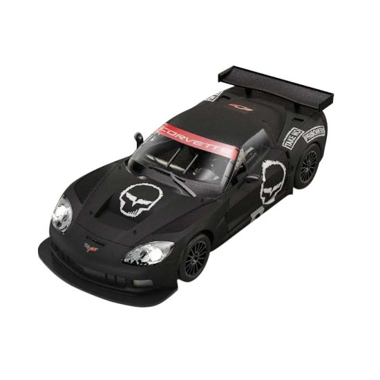 (image for) SCX U10431 Chevrolet Corvette C6R Black Skull