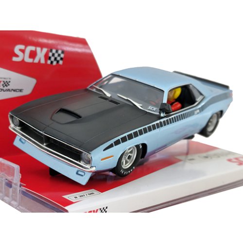 (image for) SCX U10439 Plymouth Trans Am AAR Cuda Bahama Blue 1970