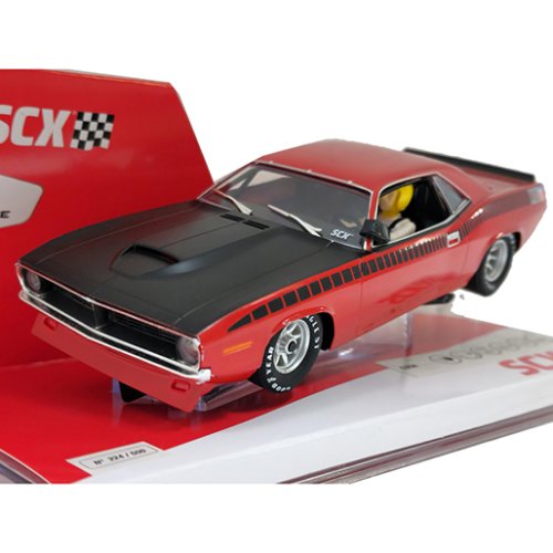 (image for) SCX U10444 Plymouth Trans Am AAR Cuda Rallye Red 1970