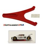 (image for) SlotInvasion STNDR 1/32 Slot Car Display Stand - Red