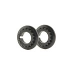 (image for) Slot.it SICH100 Black Plastic Pulley for 4WD, 17T (x2)