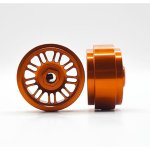 Staffs STAFFS369 BBS Style Aluminum Wheels Orange 16.9 x 8.5mm (x2) (image for) Staffs STAFFS369 BBS Style Aluminum Wheels Orange 16.9 x 8.5mm (x2)