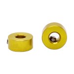 (image for) Staffs STAFFS75 Aluminum Axle Stopper Gold 3/32 x2 M2 grub x2