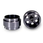 (image for) STAFFS116 Bullet-Hole Aluminum Wheels Grey 15.8 x 10mm (x2)