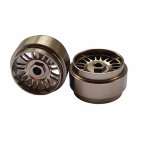 (image for) STAFFS131 BBS Style Aluminum Air Wheels Grey 16.9 x 10mm (x2)