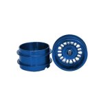 (image for) STAFFS148 BBS Deep Dish Aluminum Air Wheels Blue 16.9 x 10mm (x2)